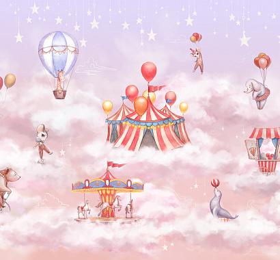 Цирк в облаках мнеобои