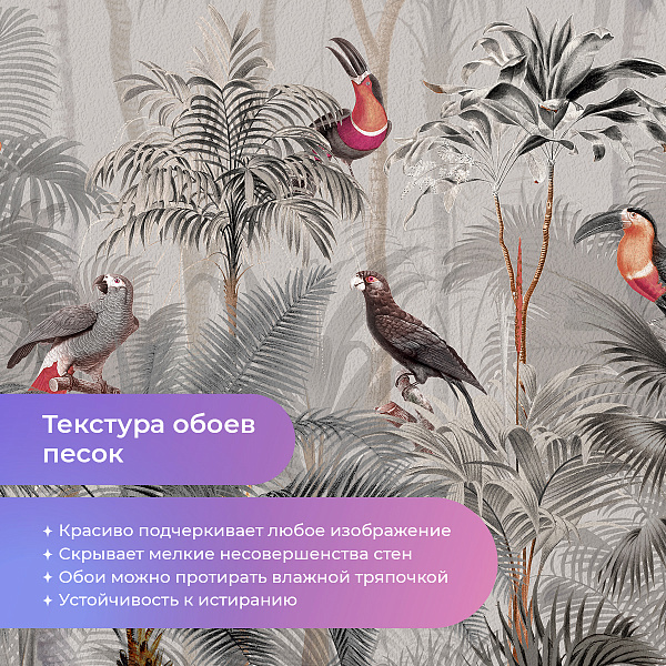 Тропические птицы 11381 EF мнеобои