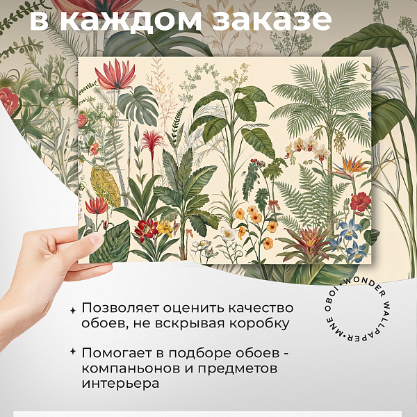 Экзотические растения 11889 S мнеобои